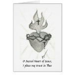 Sacred Heart, O Sacred Heart of Jesus,I place m... cards