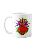 Sacred Heart of Jesus Christ Faith Tattoo mugs