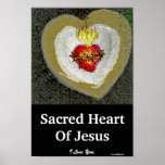 Sacred Heart Of Jesus Poster-Customise posters