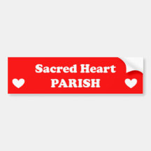 Sacred Heart Parish Bumper Sticker