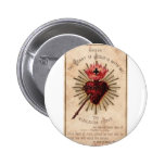 Sacred Heart Pinback Button