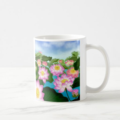 Sacred Lotus Plants Mug
