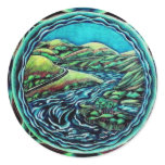 Sacred River Mandala Sticker