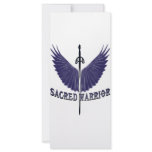 SACRED WARRIOR rack cards