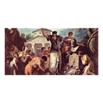 Sacrifice To The God Selenos By Ricci Sebastiano ( Photo Greeting Card