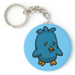 Sad Bird of Happiness keychains