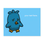 Sad Bird of Happiness postcards