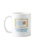 Sad Crying Clown mugs