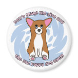 Sad Dog Eyes Pembroke Welsh Corgi Magnet
