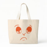 Sad face bags
