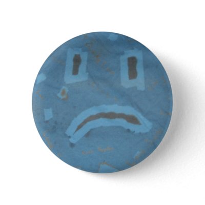 Sad Face Button by PoetryvsArt