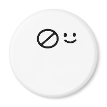 Sad Face Refrigerator Magnets