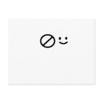 Sad Face Postcards