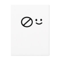 Sad Face Post Cards