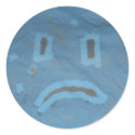 Sad Face Sticker