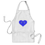 Sad Heart Face aprons