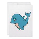 sad little whale invitations