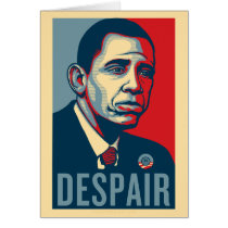 Sad Obama Birthday Card cards