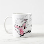 Sad Pink Lillte Bunny Coffee Mugs