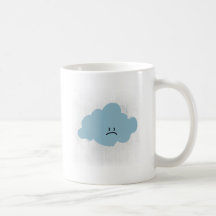 Sad Rain Cloud Coffee Mugs