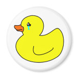 Sad Rubber Duck Fridge Magnet