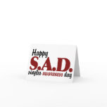 SAD Singles Awareness Day cards