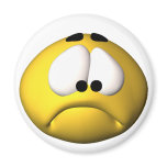 sad smiley magnets