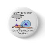Sad Snail buttons