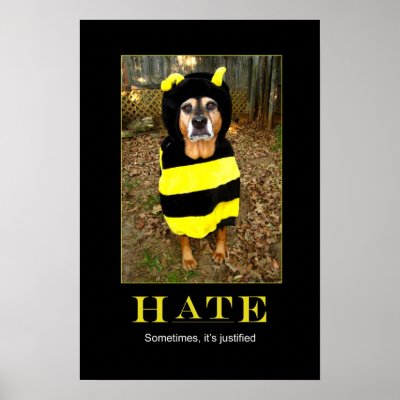 Saddest Bee Motivational Poster by rachellucasdotcom