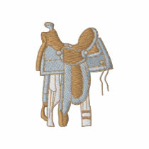 Saddle Embroidered Polo Shirt