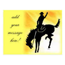 Saddlebronc 103 postcard