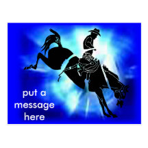 saddlebronc 302 post card