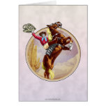 Saddled and Ready... Greeting Card