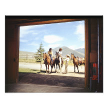 Saddling Up Photograph