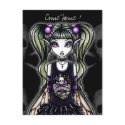 Sadie's  "Come Home ! " Gothic Fairy Postcard