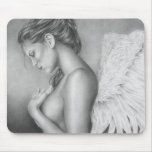 Sadness of an angel Mousepad