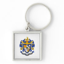 SAE Coat of Arms Colour Keychain