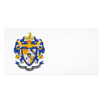 SAE Coat of Arms Colour Customised Photo Card