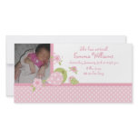 Safari Babiez Birdie Photo Birth Announcement photo cards