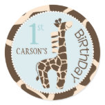 Safari Boy BLUE Sticker GIR 1