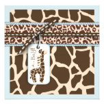 Safari Boy Invitation Square 2