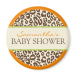 Safari Boy Orange Magnet 4C