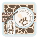 Safari Boy Square Sticker_jms2