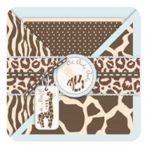 Safari Boy Sticker B2