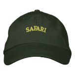 SAFARI EMBROIDERED HAT