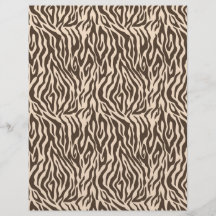 Safari Girl Dual-Sided Scrapbook Paper G Full Color Flyer
