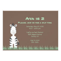 Safari Invitation