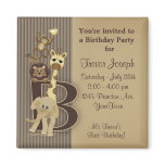 Safari Magnet Birthday Favour