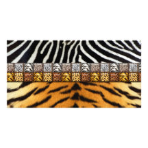 Safari Prints Custom Photo Card