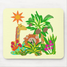 Safari Tshirts and Gifts Mousepads